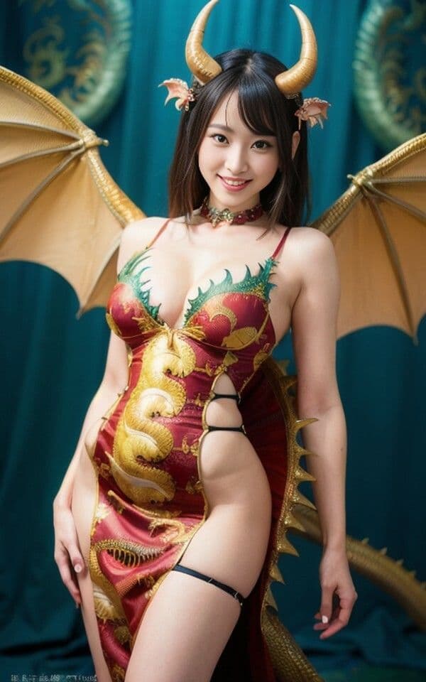 AI photobook・ドラゴン サンプル1