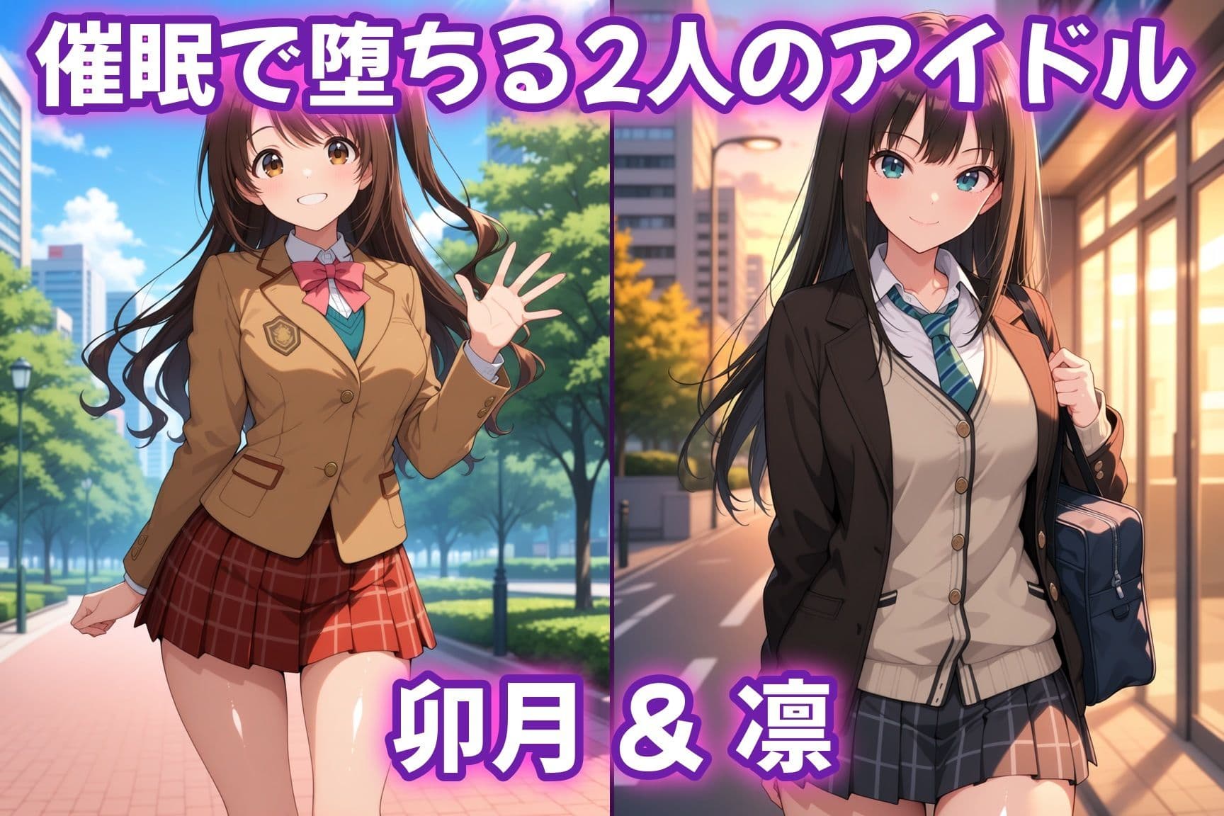 催●孕ませシェアヒロイン〜メスに堕として乱交〜島村〇月＆渋〇凛 サンプル9