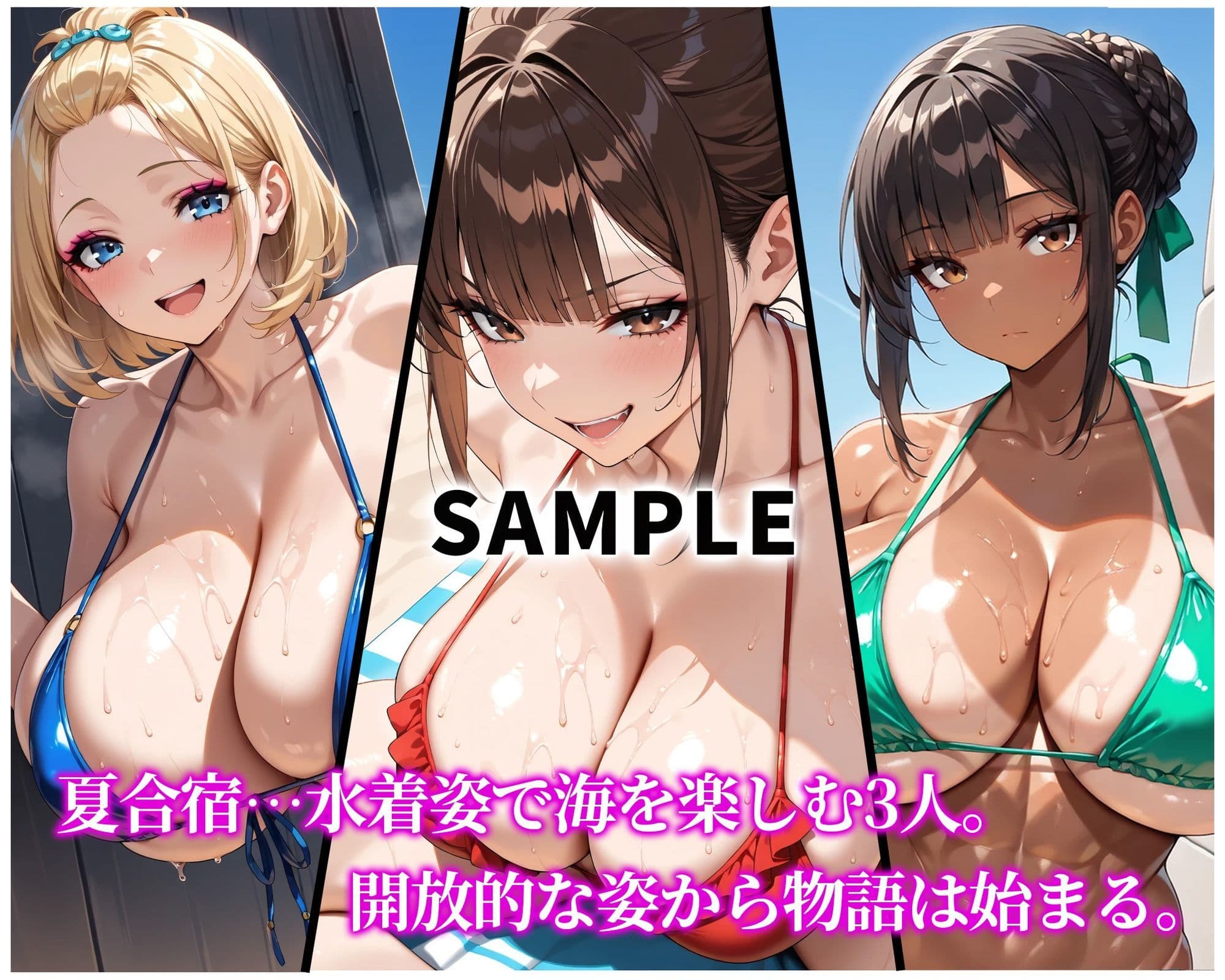 催●支配！エリート陸上女子が専用肉便器に堕ちるまでの話Part.4 〜夏合宿で明かされる、催●アプリの真実〜 サンプル1