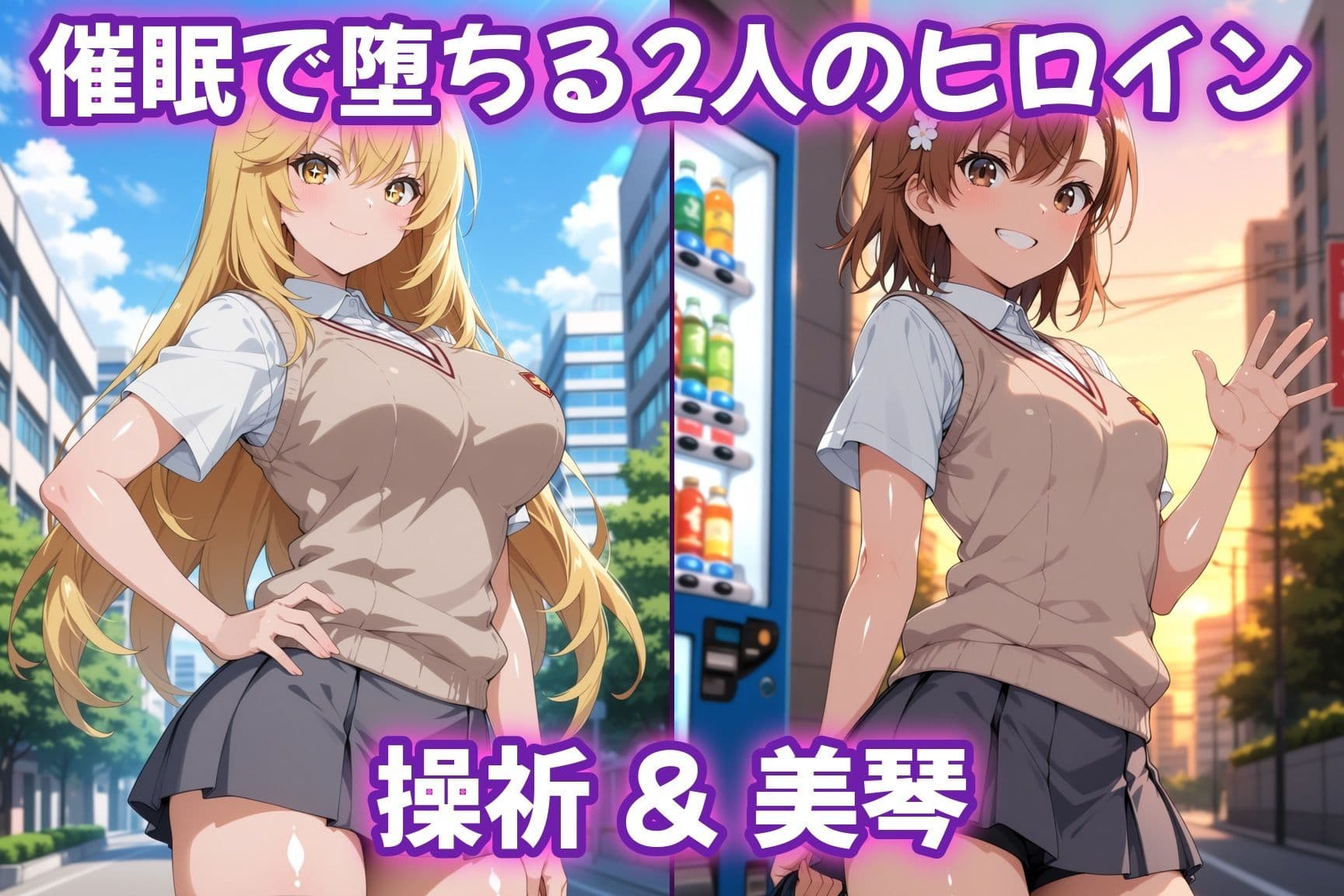 催●孕ませシェアヒロイン〜メスに堕として乱交〜  食〇操祈＆御〇美琴編 サンプル8