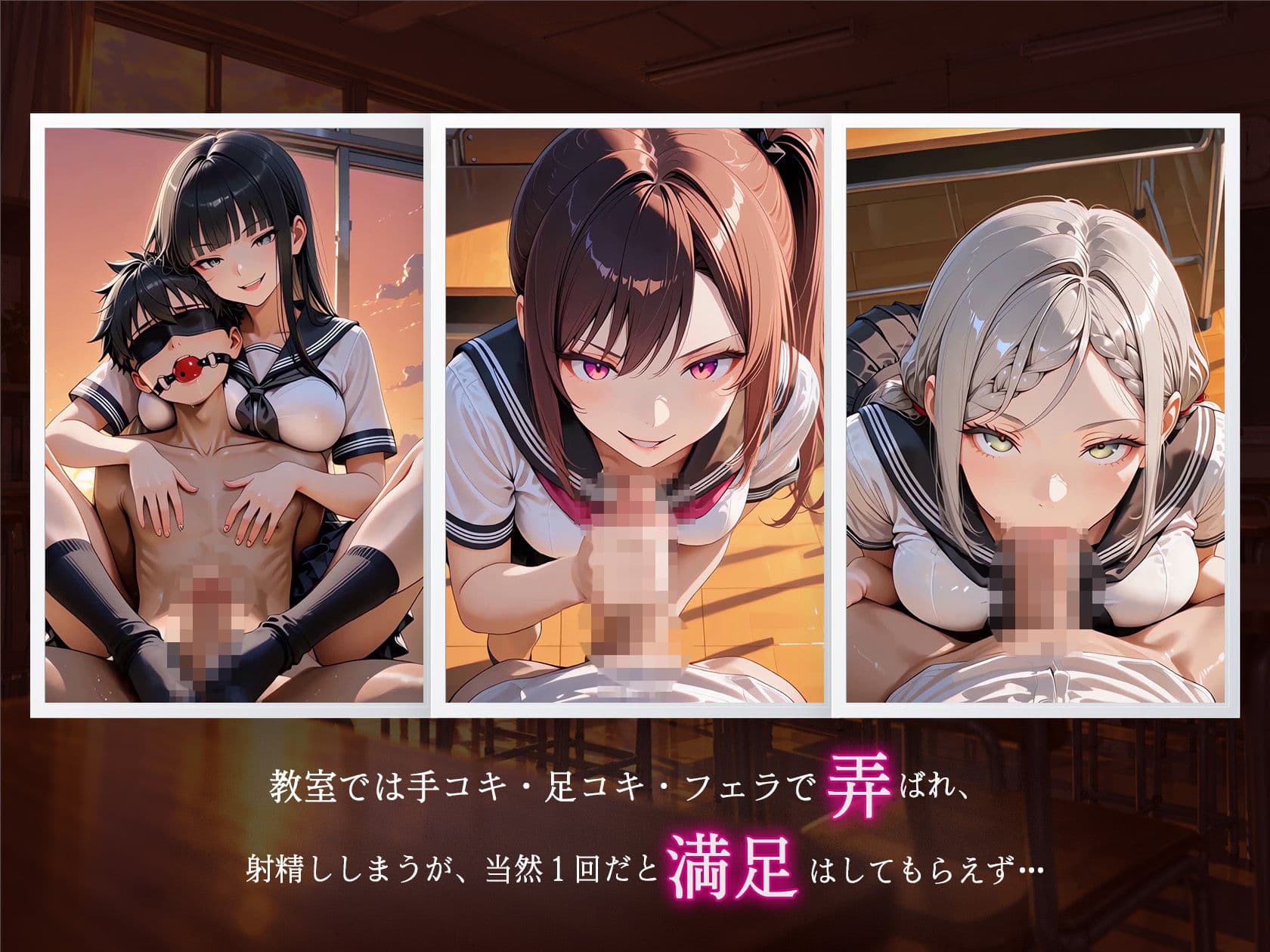 JK彼女の性欲が強すぎて搾精されまくった話 サンプル2