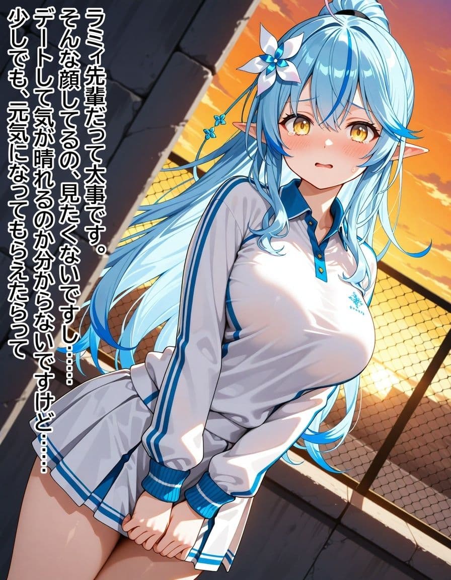 高嶺の花は彼女のつもり3  彼女とラミィのおっぱい、どっちが好き？  雪〇ラミィ サンプル3