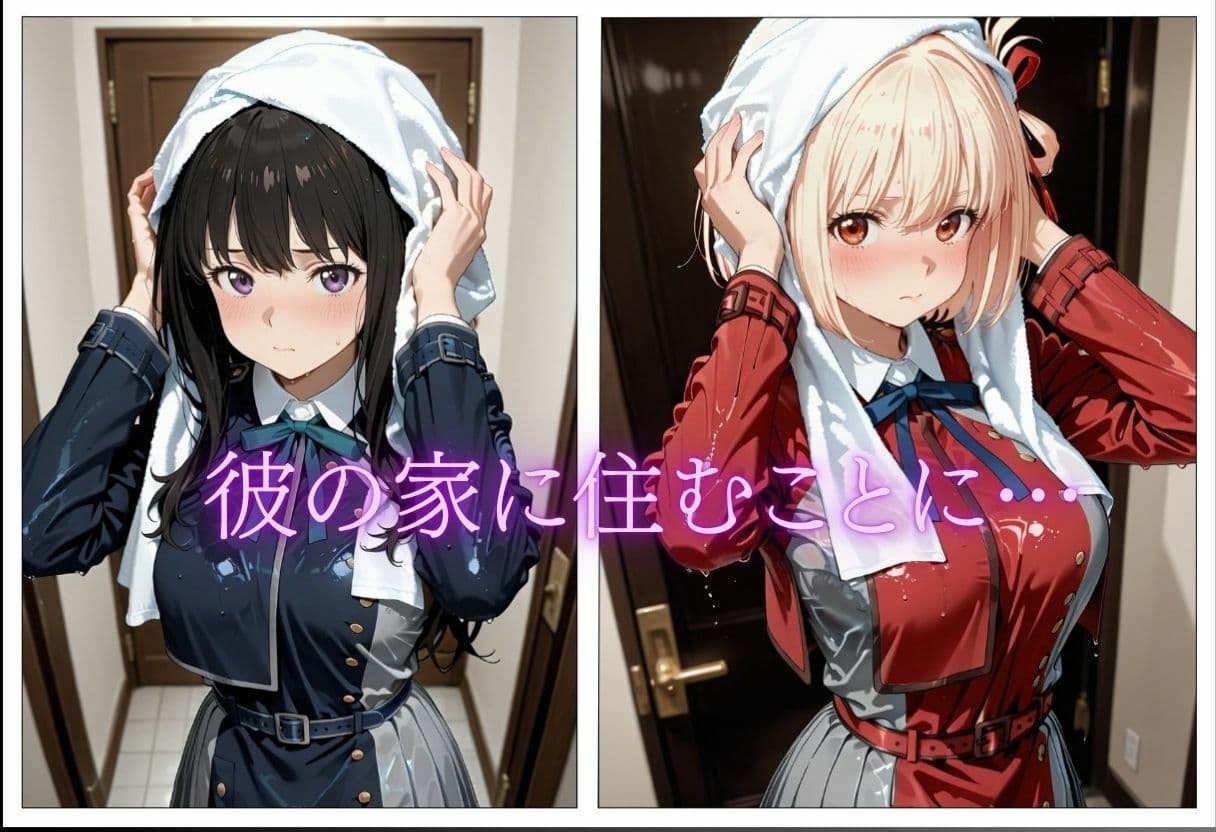 ずぶ濡れ家出少女  メス堕ち サンプル7