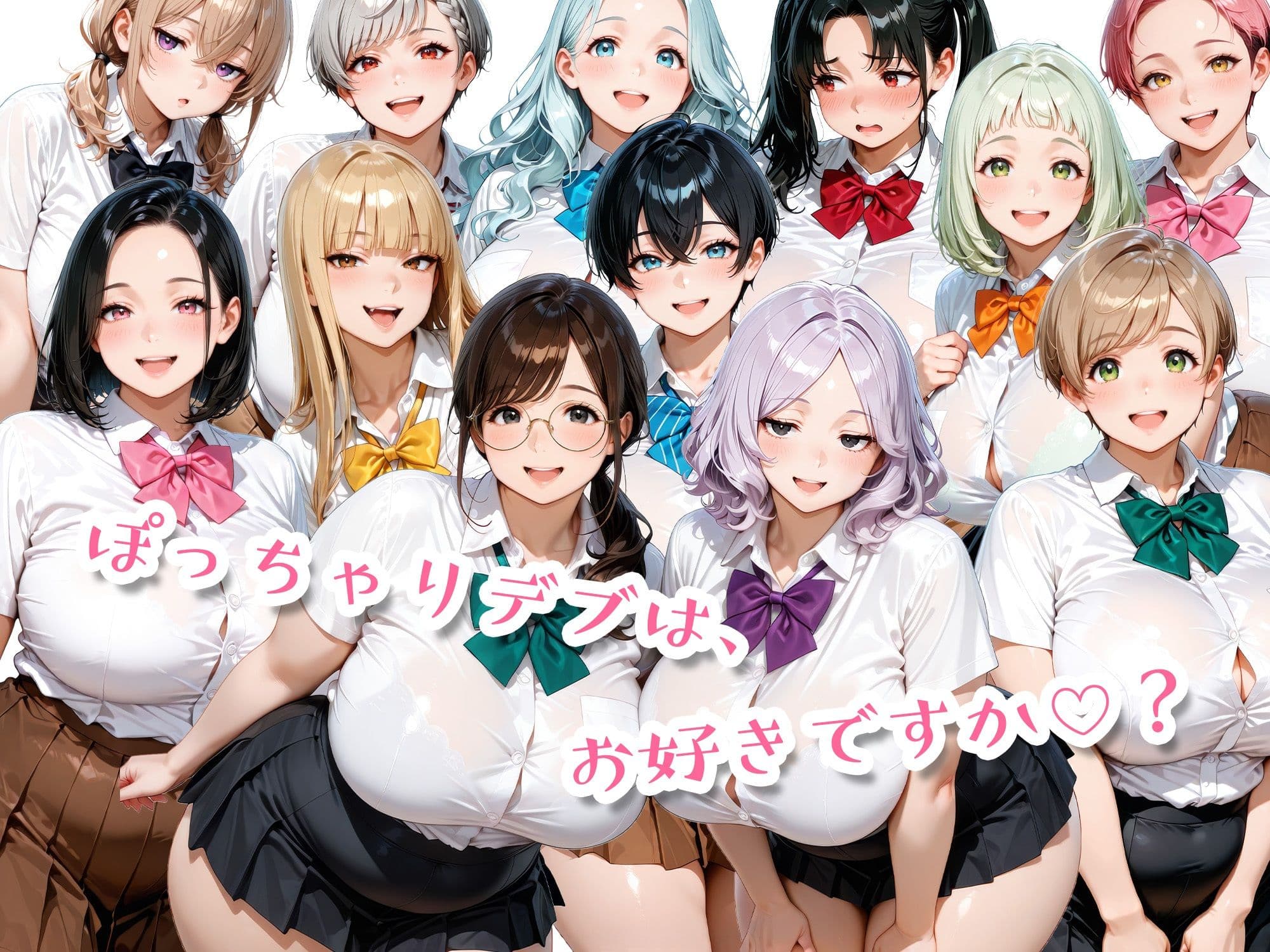 12人のぽっちゃりデブ生徒とヤリまくりっ！ サンプル10