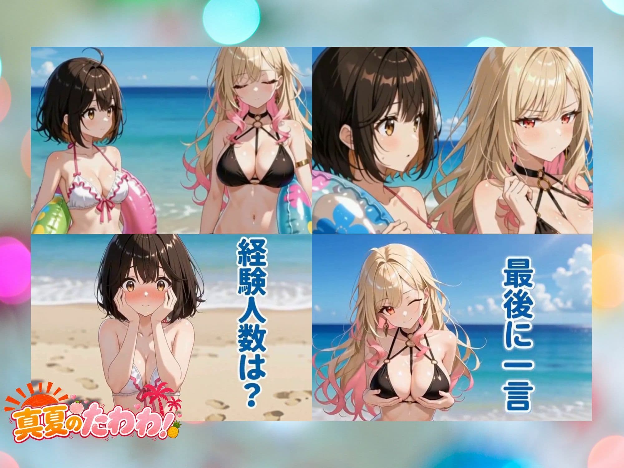 【4K 120FPS】真夏のたわわ！ 〜内緒のハメ撮りビーチ〜 サンプル4