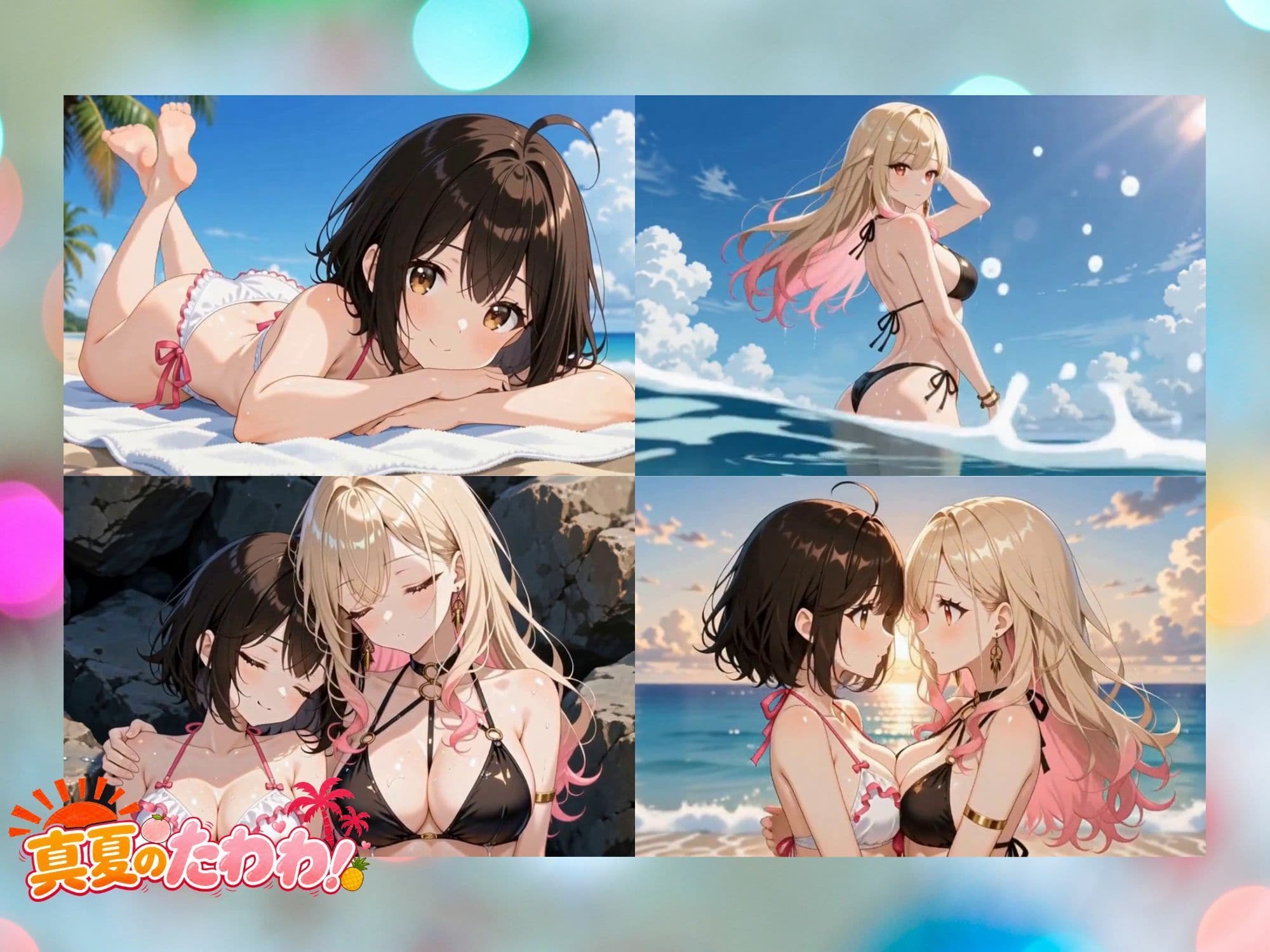 【4K 120FPS】真夏のたわわ！ 〜内緒のハメ撮りビーチ〜 サンプル5