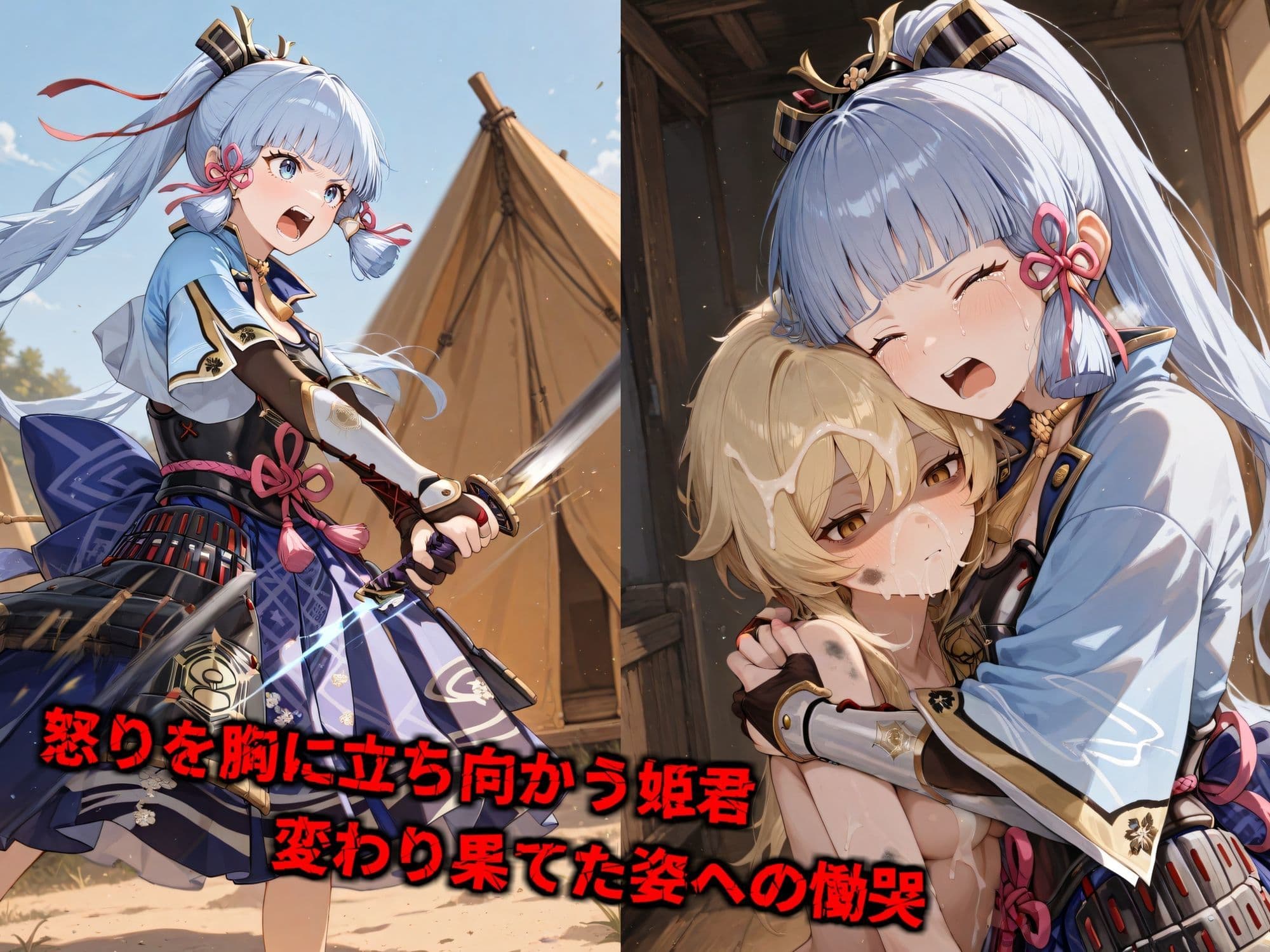 魔獣の贄 二章 神〇綾華編:白鷺の姫君、深淵に散る サンプル1