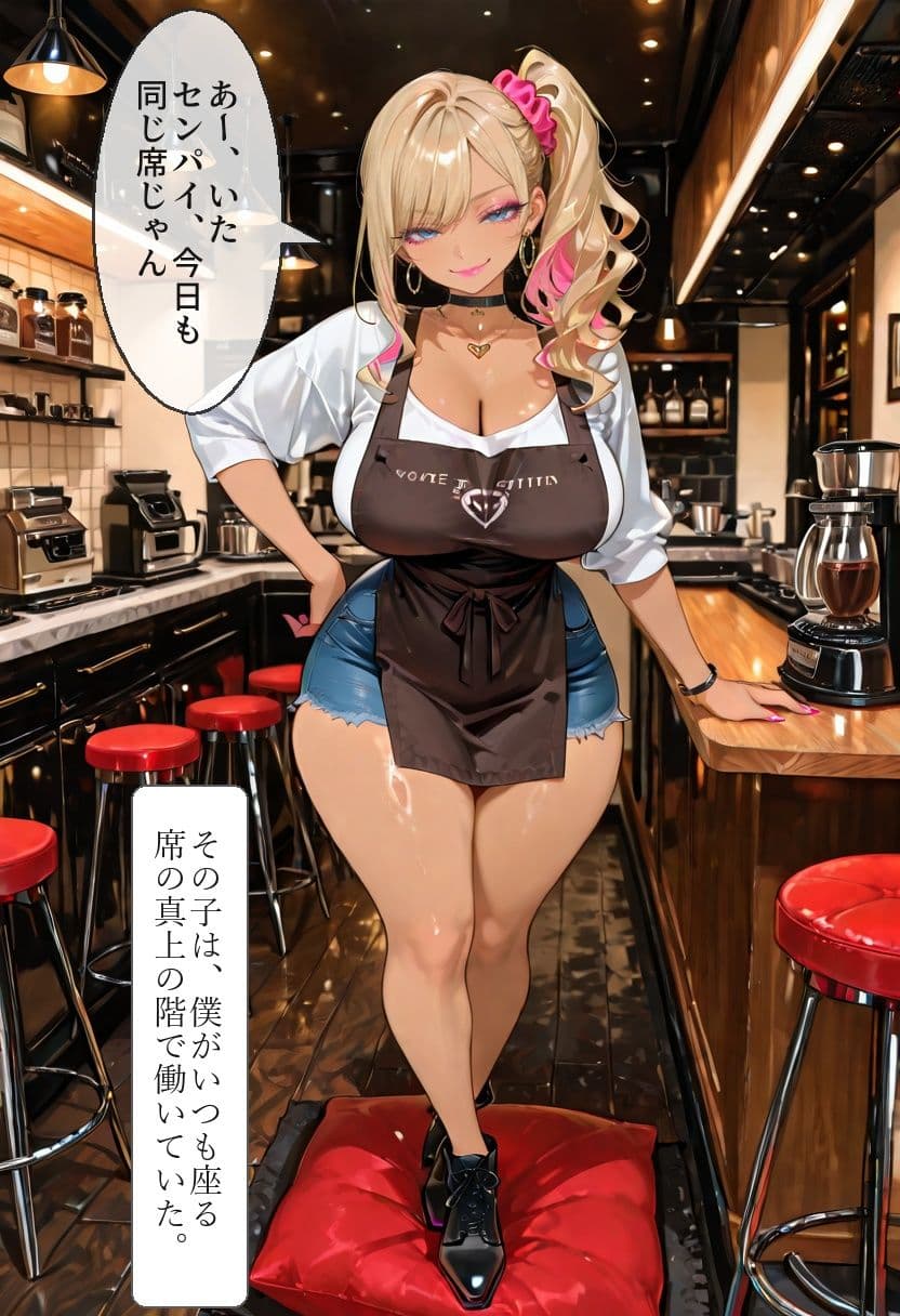 いつも部屋に入り浸る後輩黒ギャルと毎日ヤリまくる関係になる話 サンプル2