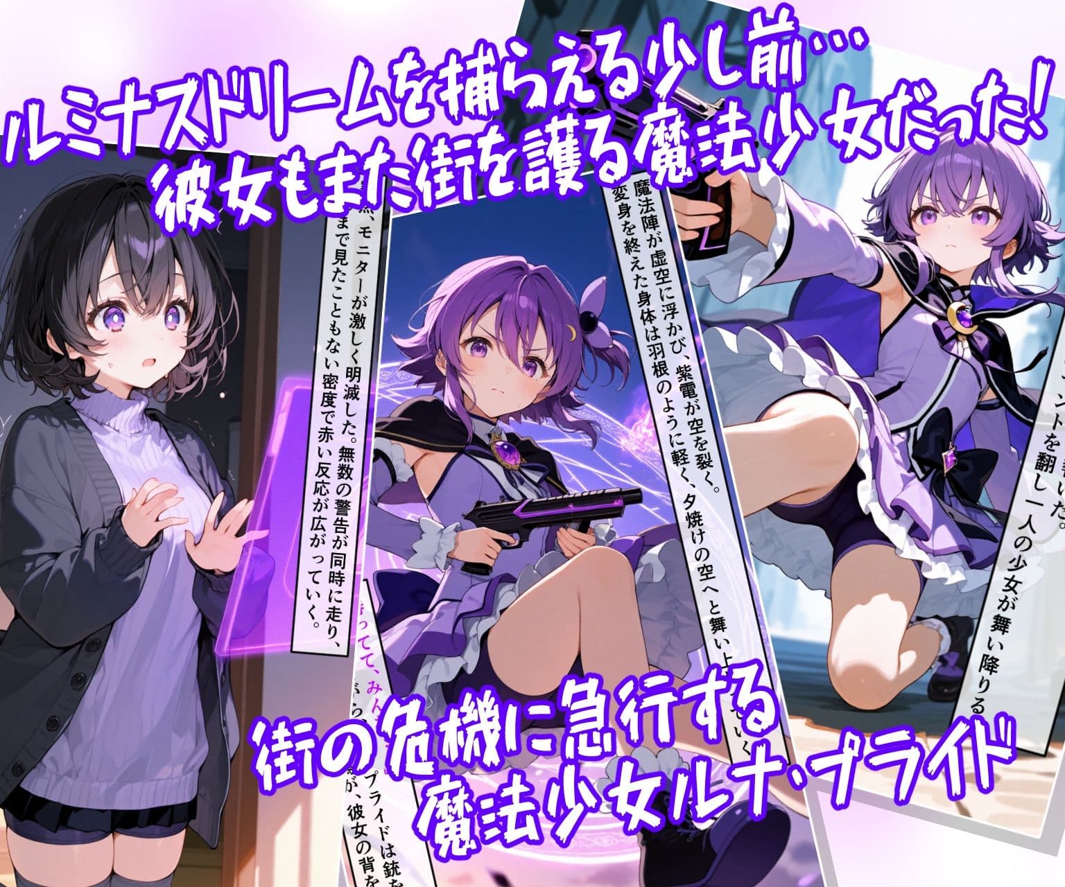 魔法少女ルナ・プライド 完全敗北！？ -魔法少女管理機構’アルカナ’の洗礼- サンプル2