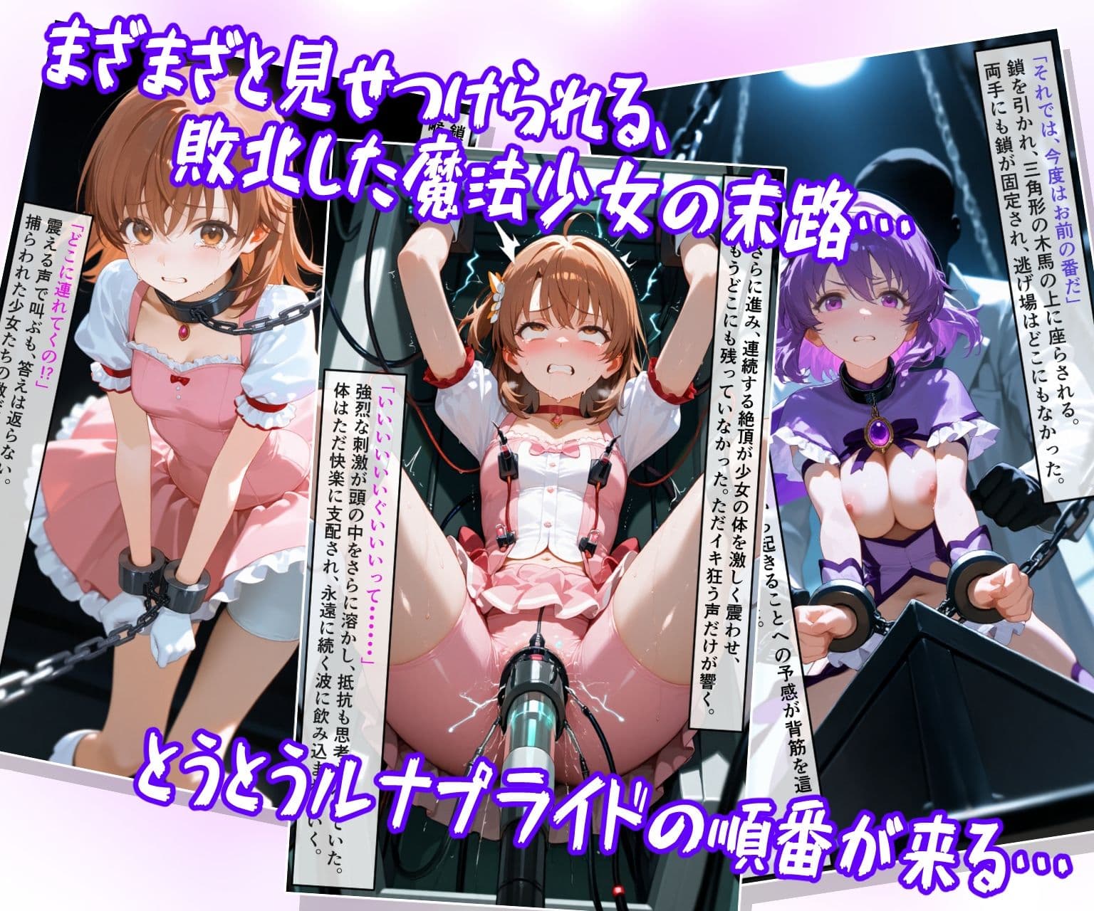 魔法少女ルナ・プライド 完全敗北！？ -魔法少女管理機構’アルカナ’の洗礼- サンプル6
