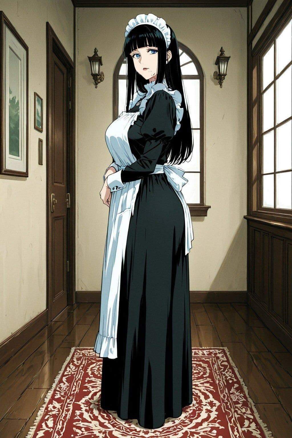 爆乳メイドと子づくりする毎日 〜住み込みのお姉さんに中出し〜【CG集302枚】 サンプル3