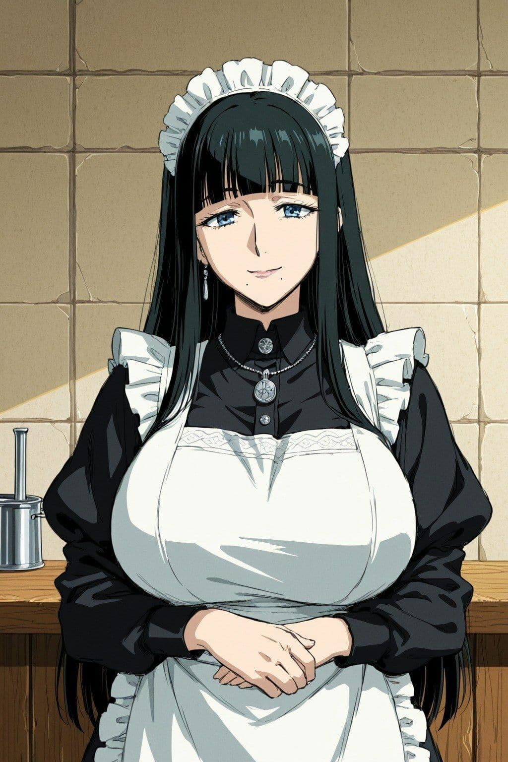 爆乳メイドと子づくりする毎日 〜住み込みのお姉さんに中出し〜【CG集302枚】 サンプル6
