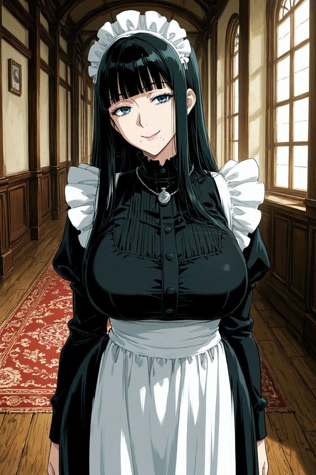 爆乳メイドと子づくりする毎日 〜住み込みのお姉さんに中出し〜【CG集302枚】 サンプル8