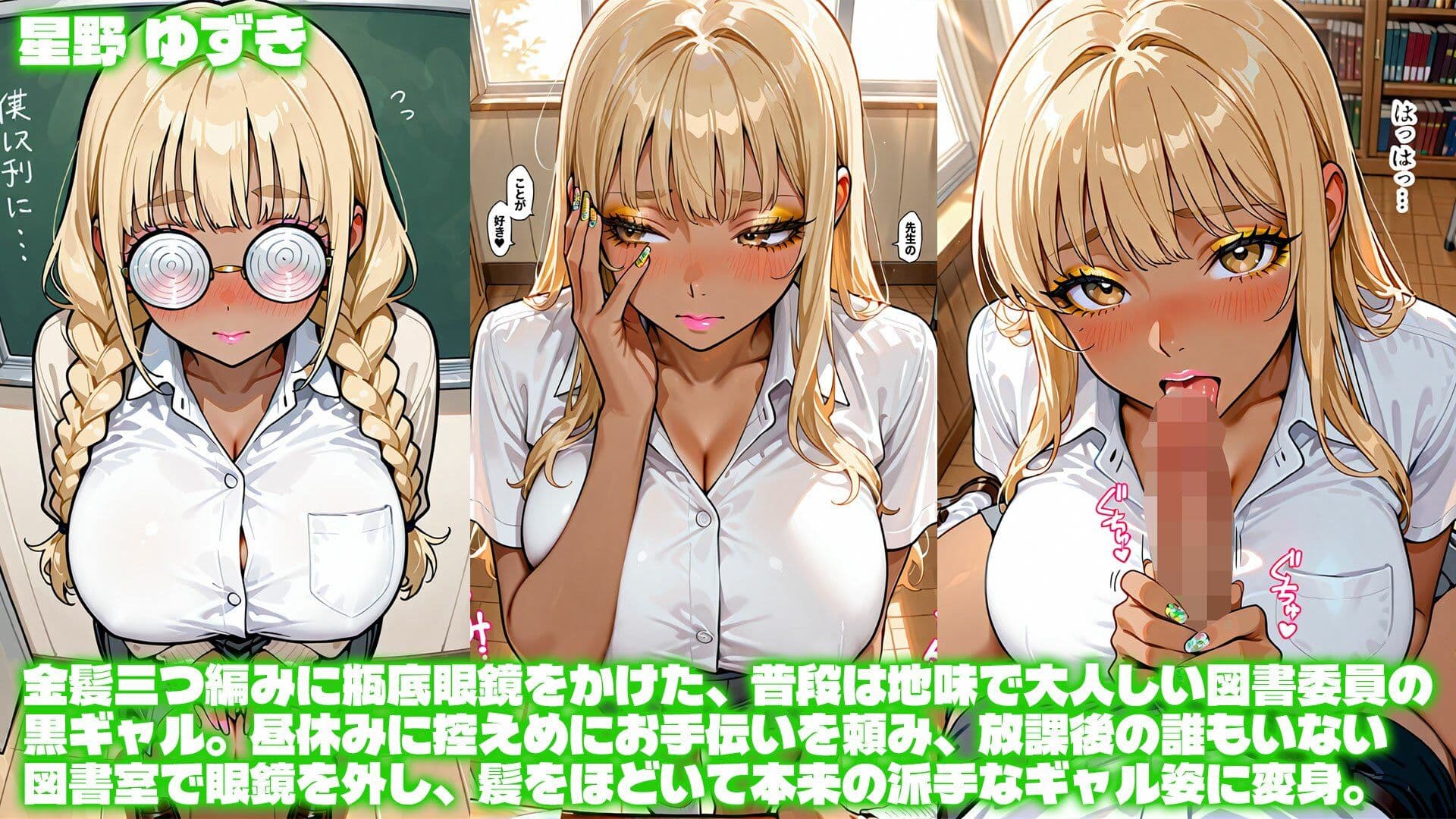えっちしよ？せんせ〜黒ギャルJKだらけの女子学院で教育実習生が生ハメされる話〜 サンプル7