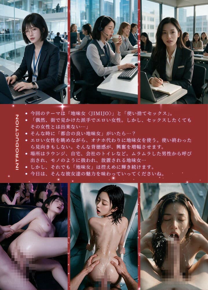 地味女とセックス＆使い捨て サンプル1