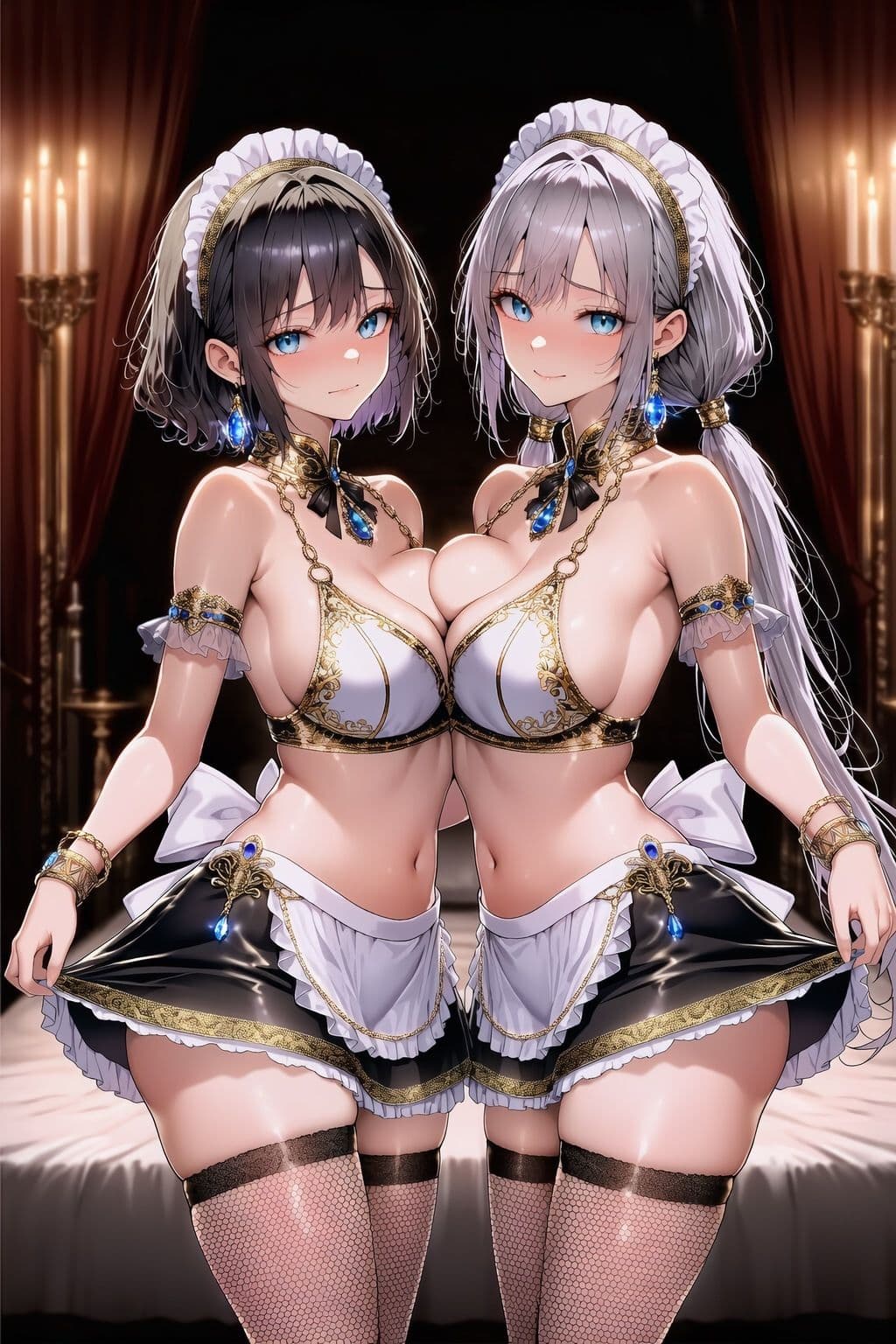 高級メイドハーレム サンプル1