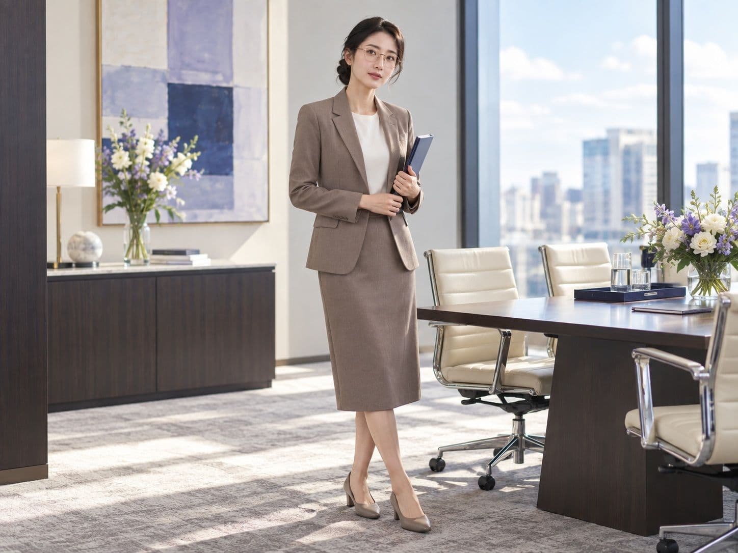 働く彼女たち｜オフィススタイル・ポートレート サンプル3