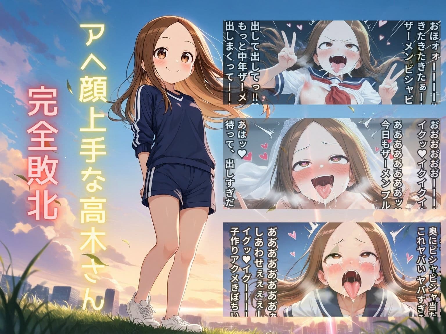 高木さんがキモおやじの子作り便器に堕ちるまで サンプル7