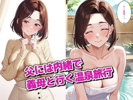 巨乳首ビン勃ちの義母と温泉Hするだけのお話 サンプル1