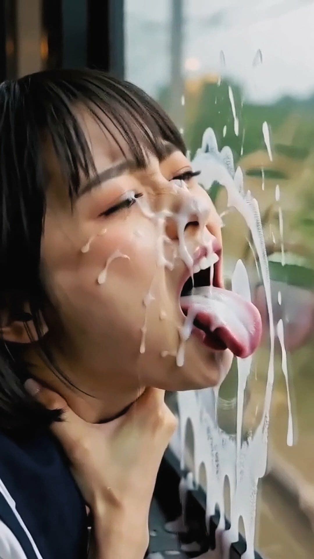 舌フェチ17 AI 電車女子3 サンプル5