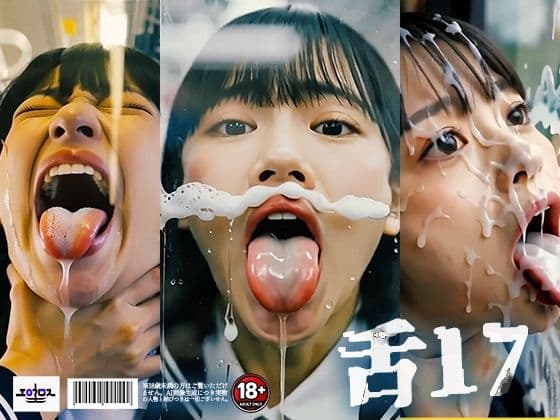 舌フェチ17 AI 電車女子3