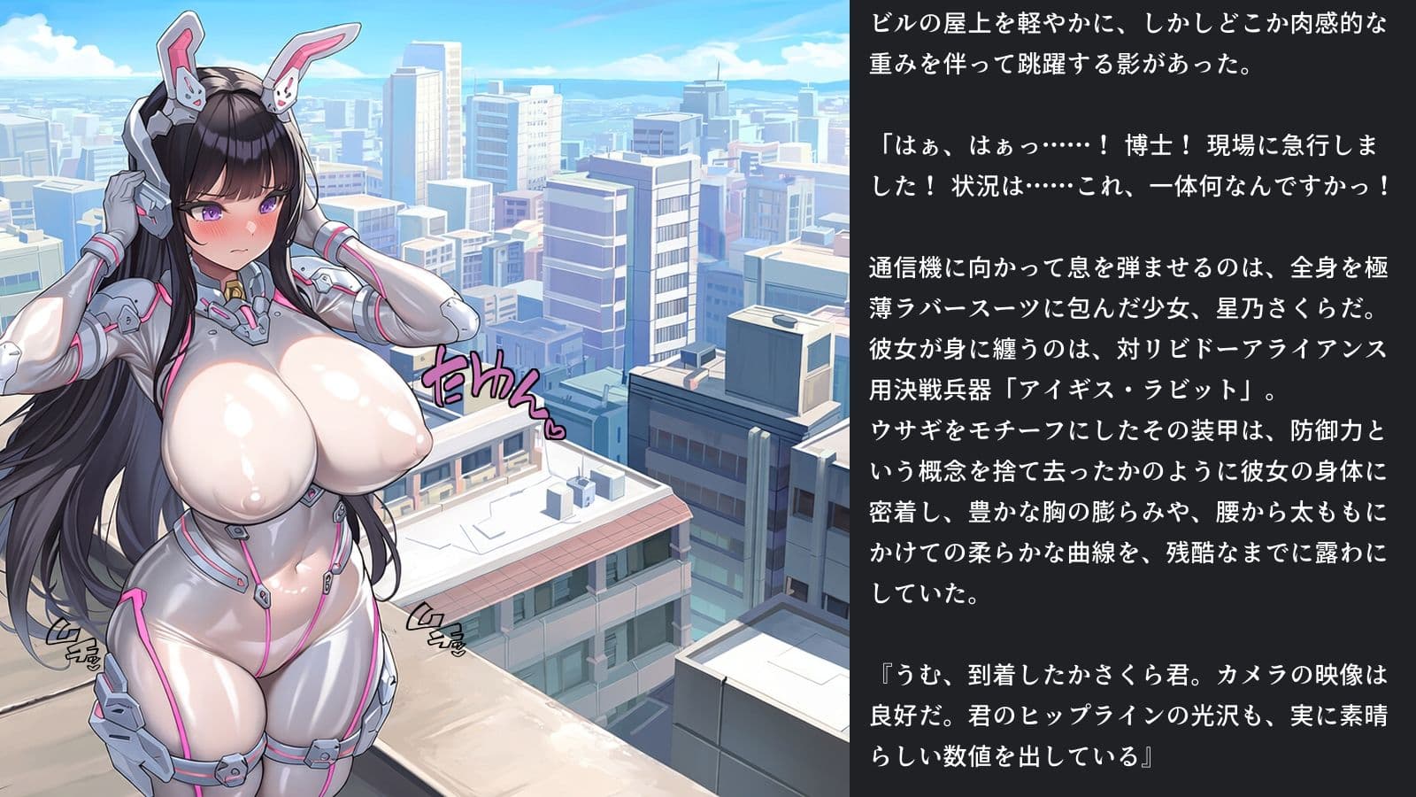 リビドー戦姫アイギス  第一話  出撃！アイギス・ラビット！ サンプル5