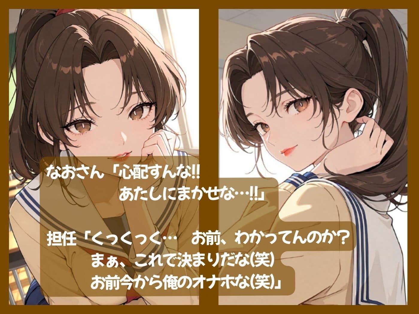姉御肌な俺の彼女が担任教師のオナホになった件 サンプル5