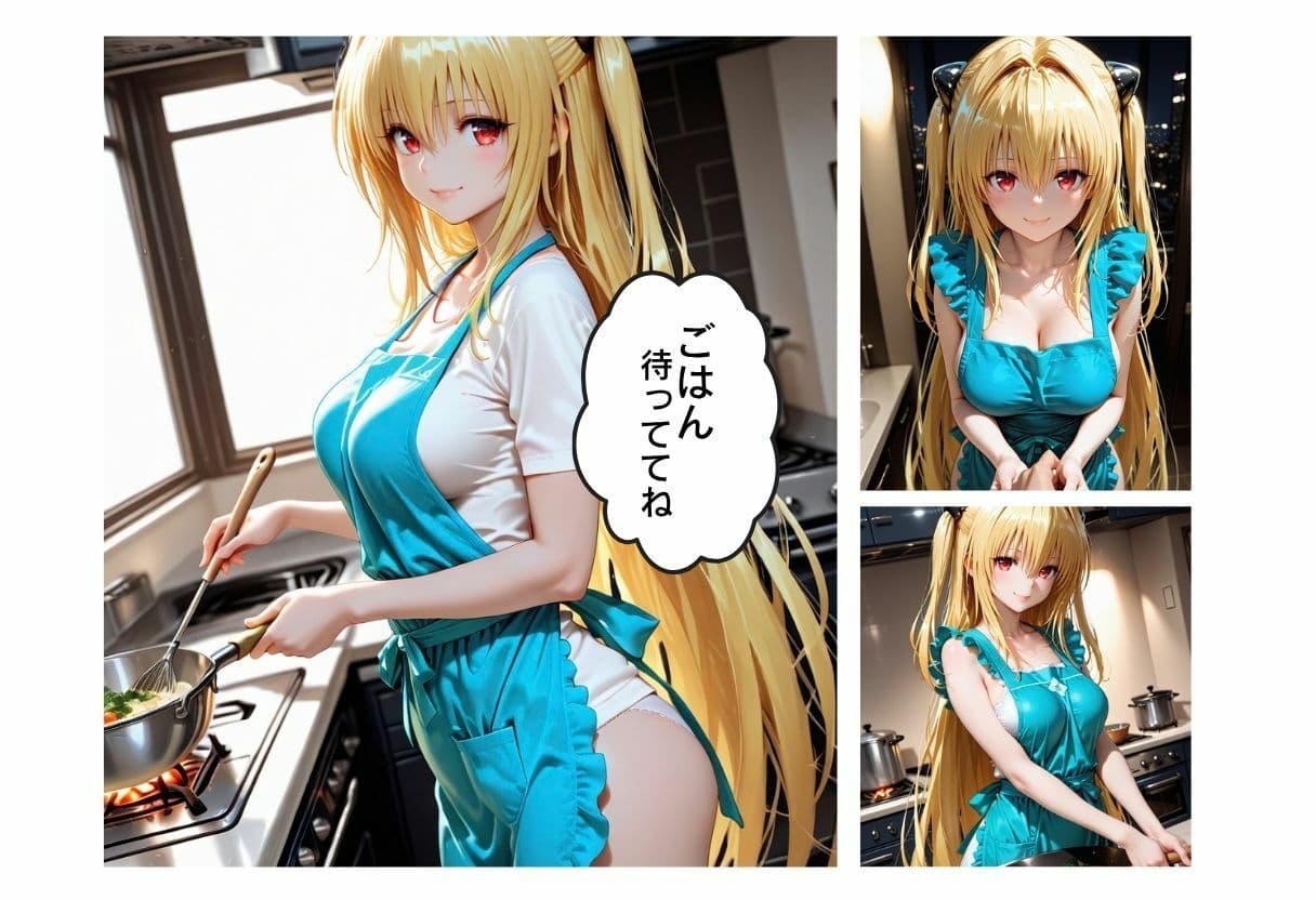 キッチンで即ハメ妻 サンプル2