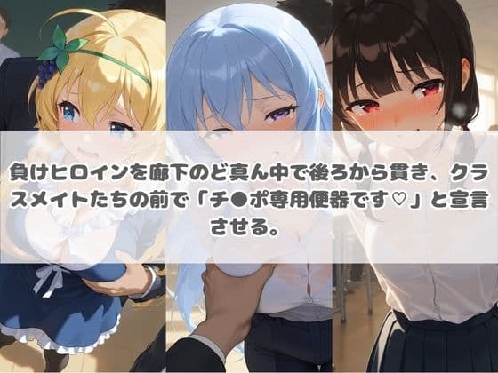 負けヒロインが敗北堕ちして俺のチ●ポ専用便器になった結果 こ〇素晴らしい世界に祝福を! 2 サンプル2