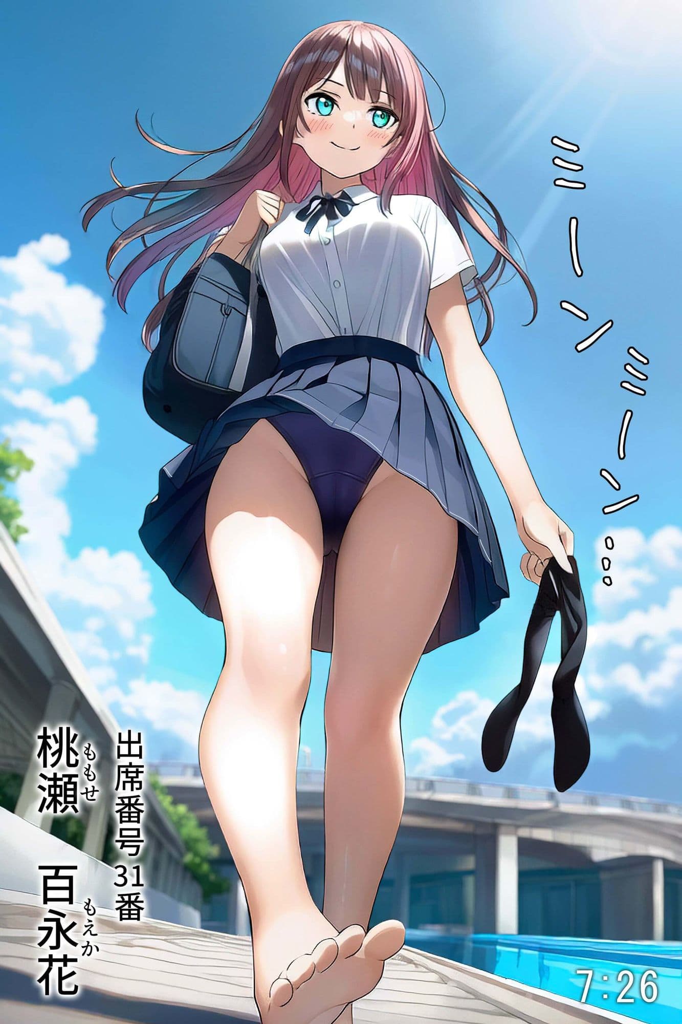 クラスメイトの一日〜夏の学校編〜 サンプル4