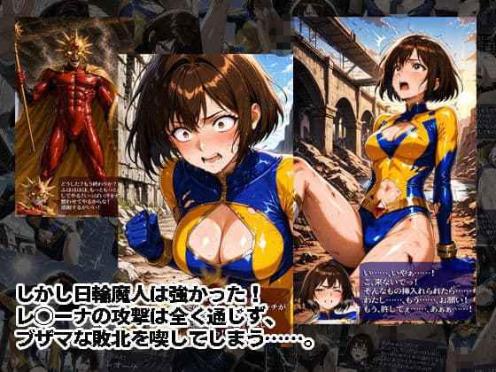 太◯の戦士レ◯ーナが負けちゃうやつ 01 02セット サンプル2