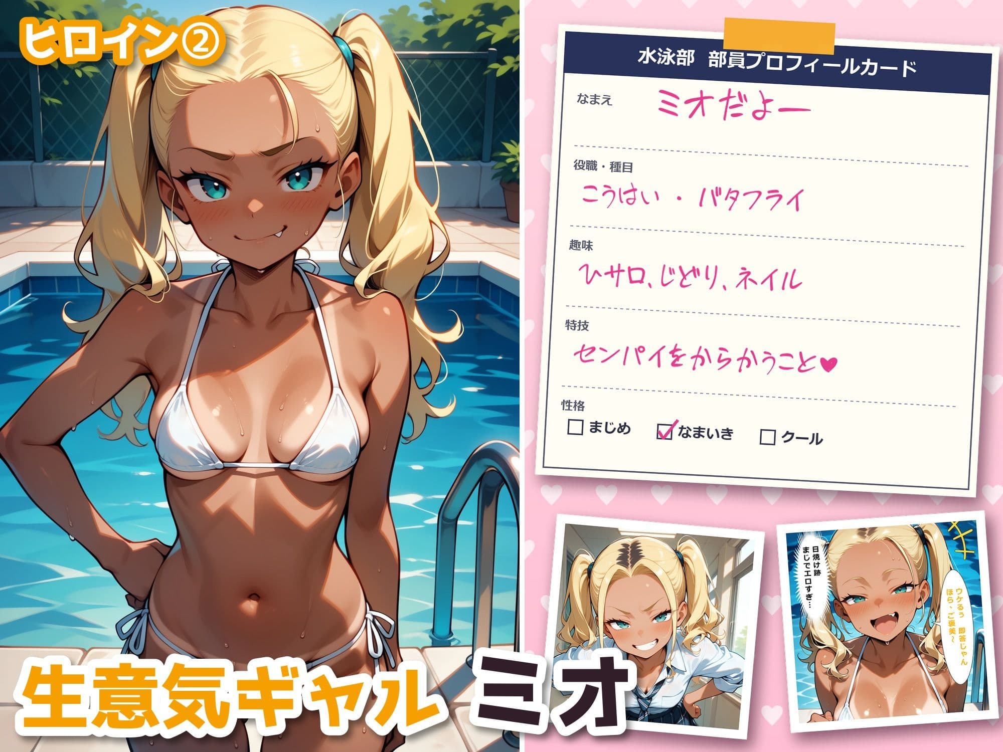 ノゾキミ。〜水泳部編〜 ノゾいたら美女部員4人に搾り取られた件 サンプル4