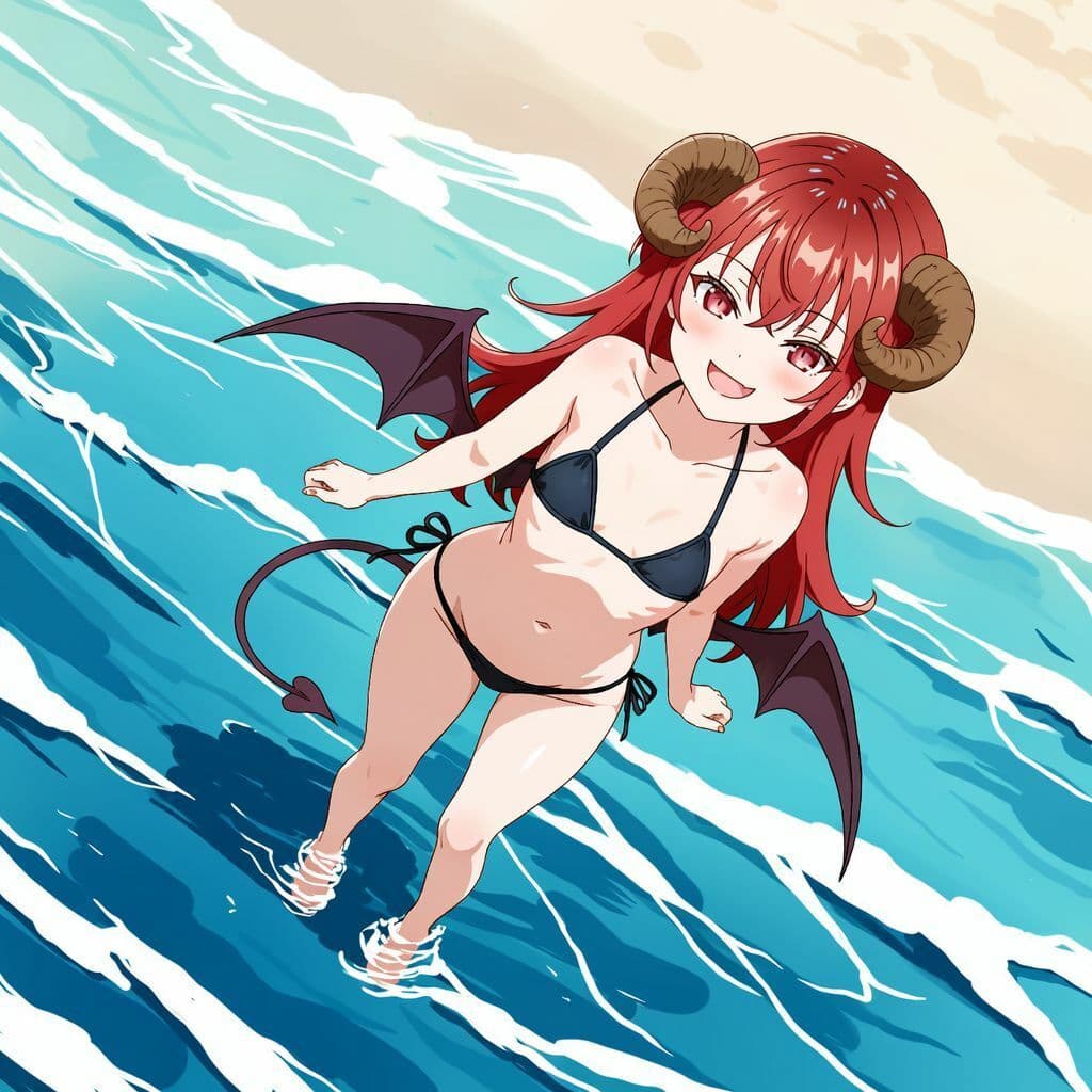 うちの七大罪 海に来て、ただただ大きくなってみた サンプル1
