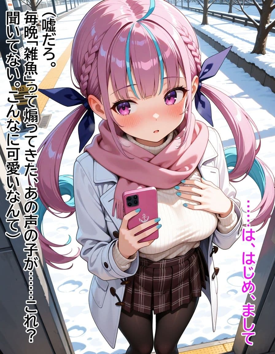 ネッ友のあくたんが、会ったらカワイすぎた件 〇あくあ サンプル6