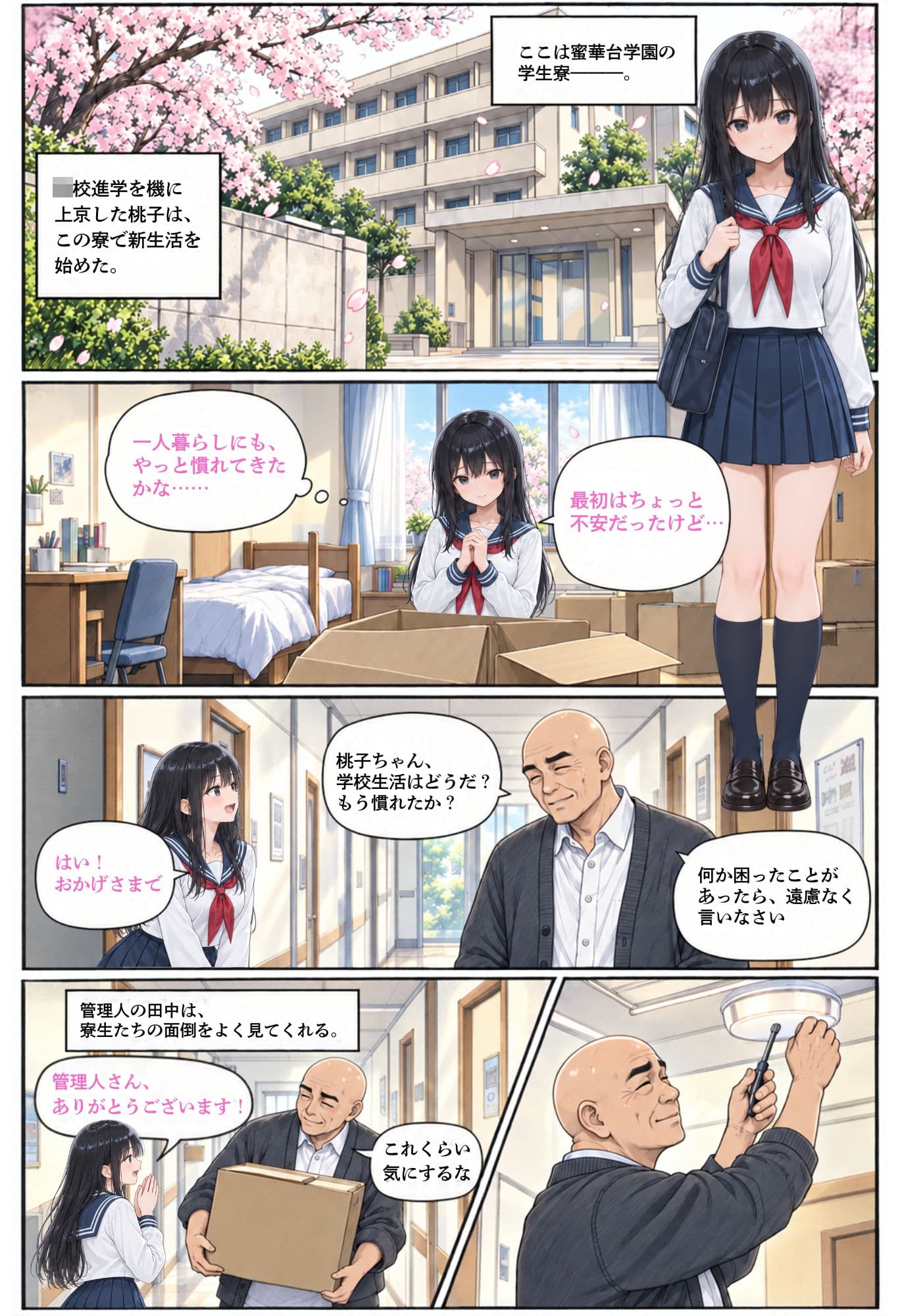 私が管理人の玩具（おもちゃ）になった日 サンプル2