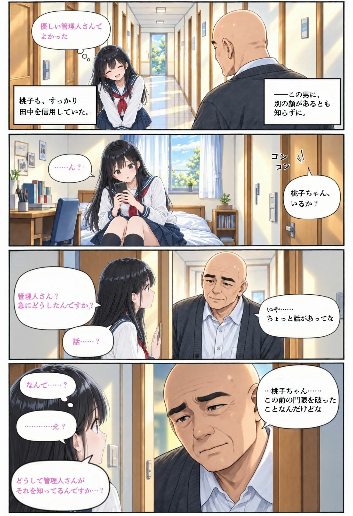 私が管理人の玩具（おもちゃ）になった日 サンプル3