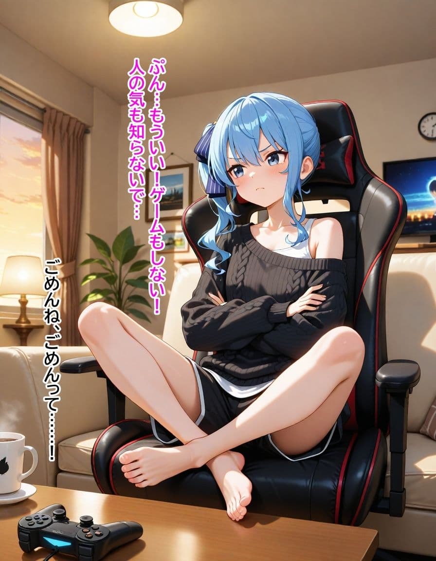 星街すいせい 〜寝たふりのすいせいに全部聞かれてた〜 サンプル2