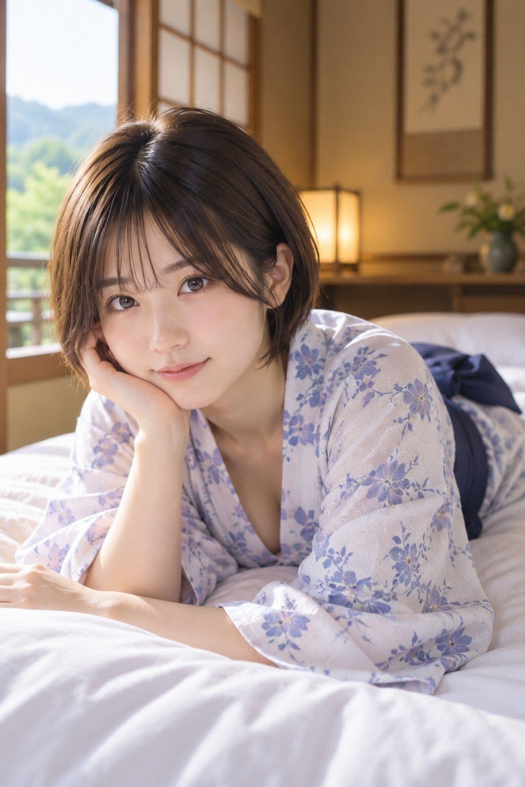 白石美月 湯けむり温泉デート 〜Mizuki in Onsen〜 サンプル1