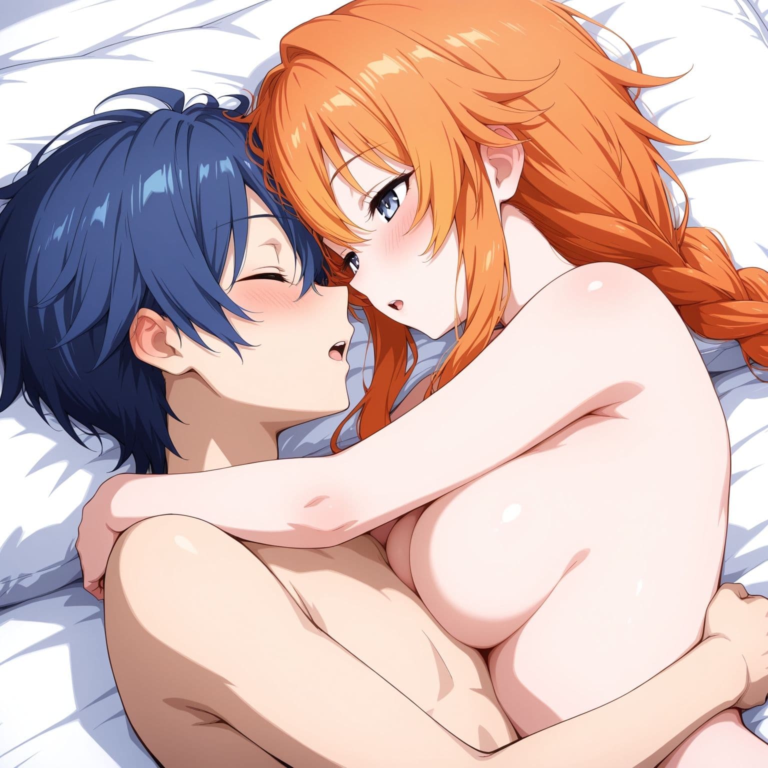 デート・〇・ライブ  HなAIイラスト集 sexしないと出られない部屋  vol.1 サンプル1