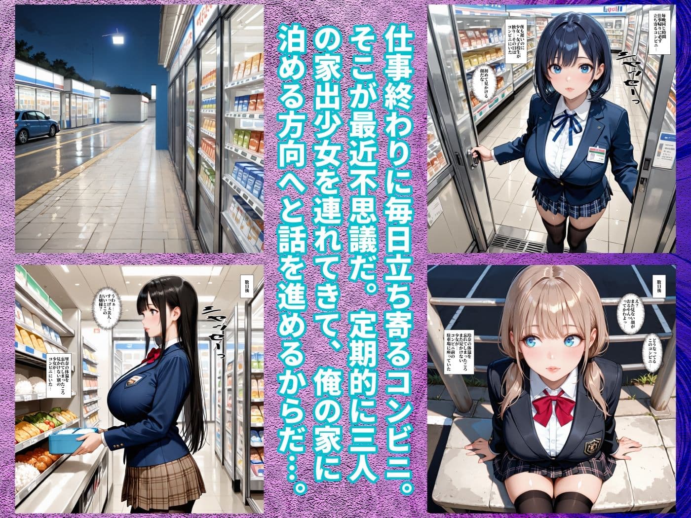 拾った家出少女の体温─コンビニ前の女子校生にお節介焼いたら、朝まで俺の部屋にいた…─ サンプル5