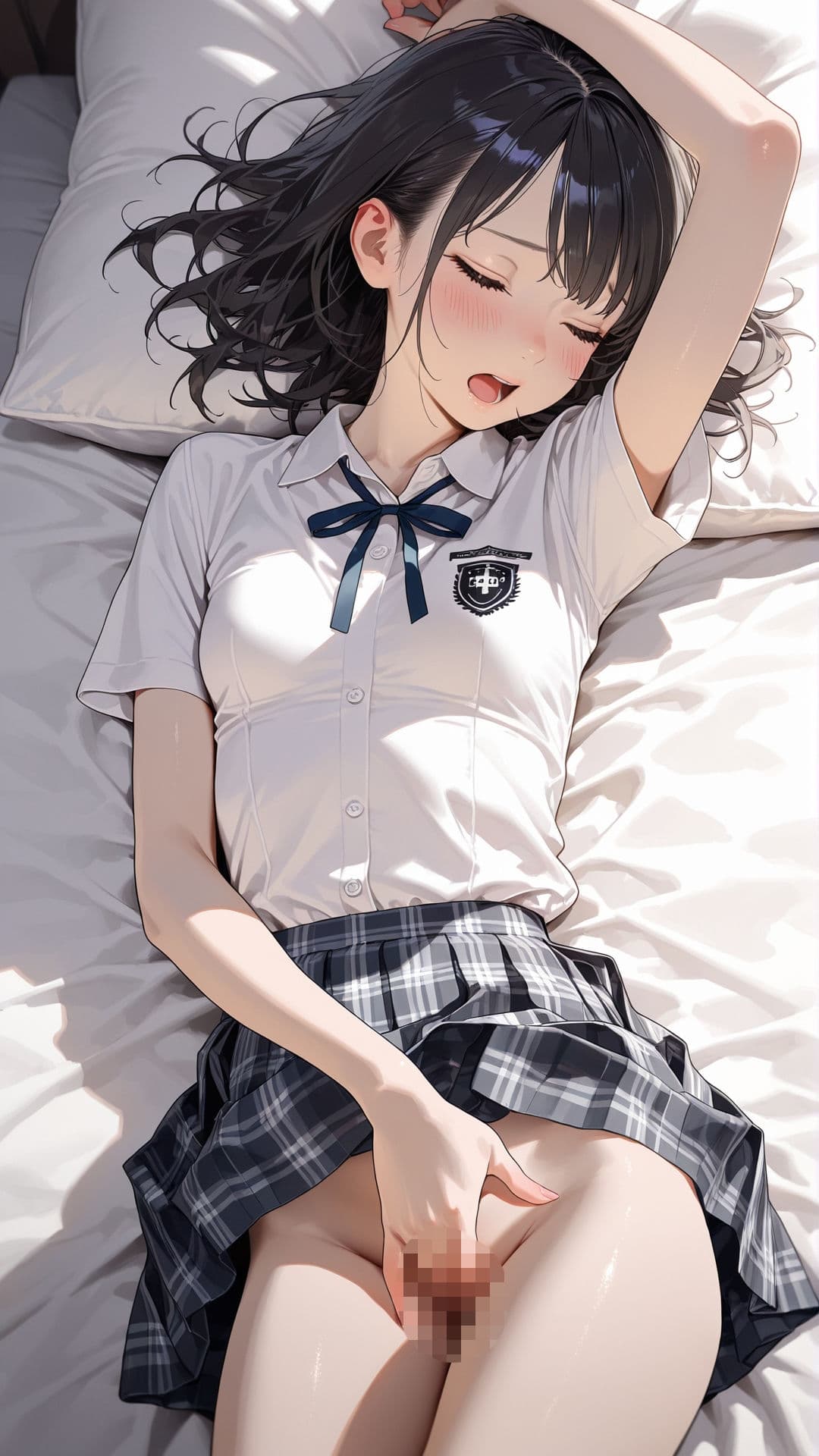 【オナニー動画】オナニーを我慢できない女の子たち〜パート（4）「朝比奈あすなちゃん」のオナニー サンプル9