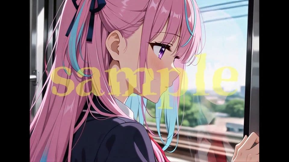 強〇快楽痴〇電車 湊あ〇あ編 THE ANIMATION サンプル1
