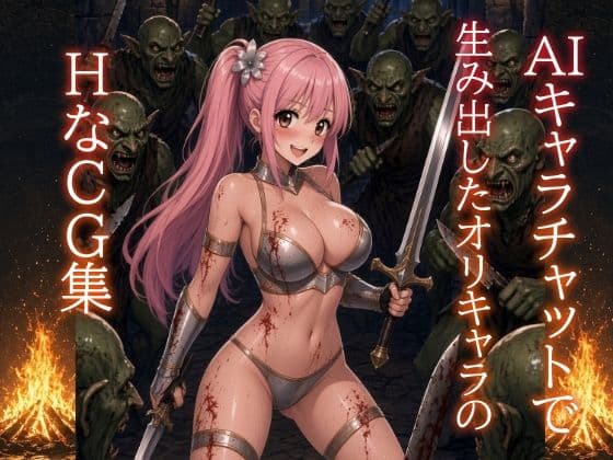 AIキャラチャットで生み出したオリキャラのHなCG集