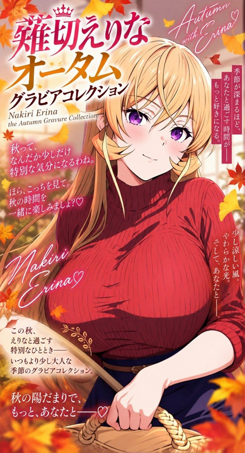薙切えりなオータムグラビアコレクション サンプル1