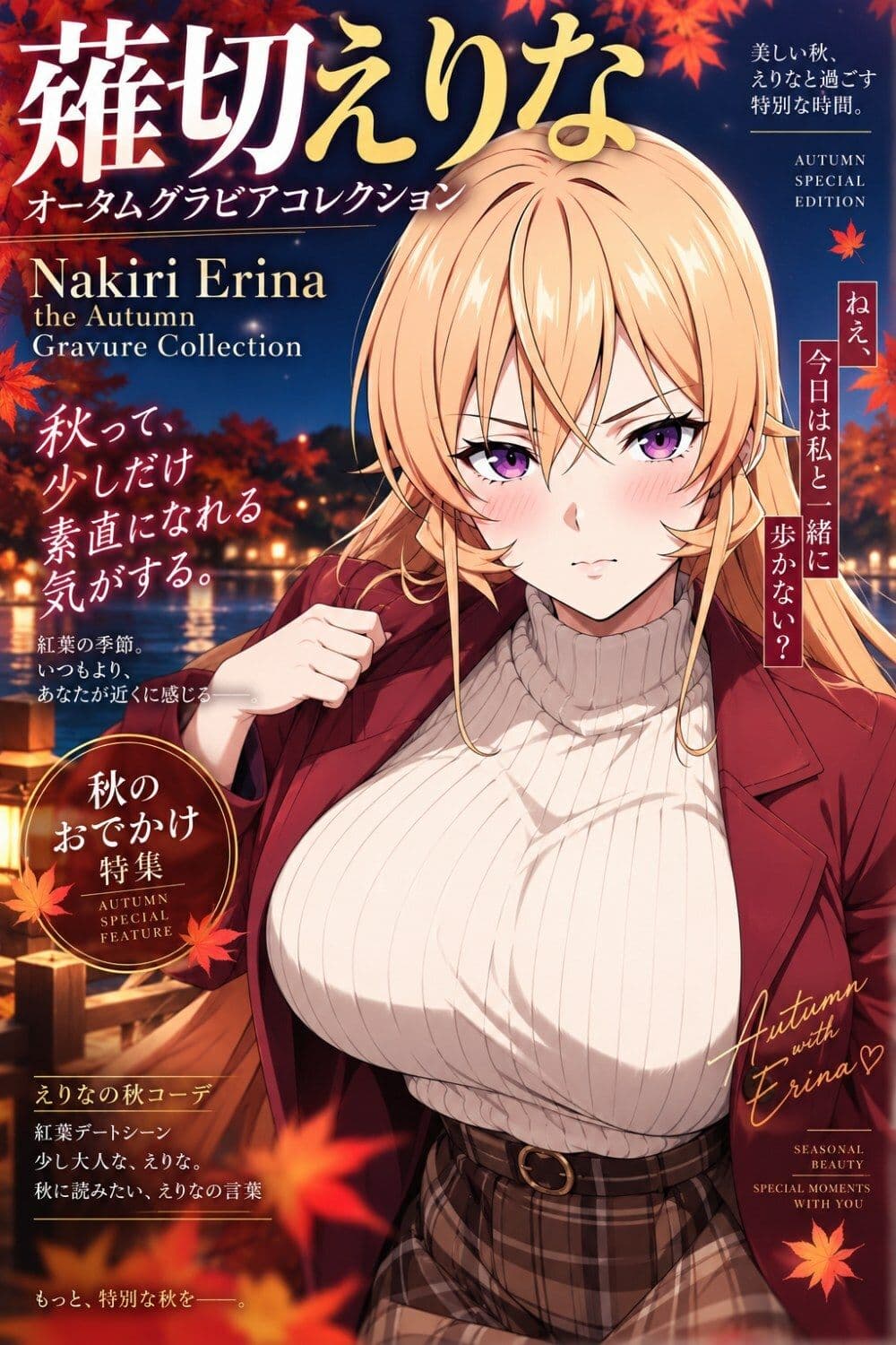 薙切えりなオータムグラビアコレクション サンプル5