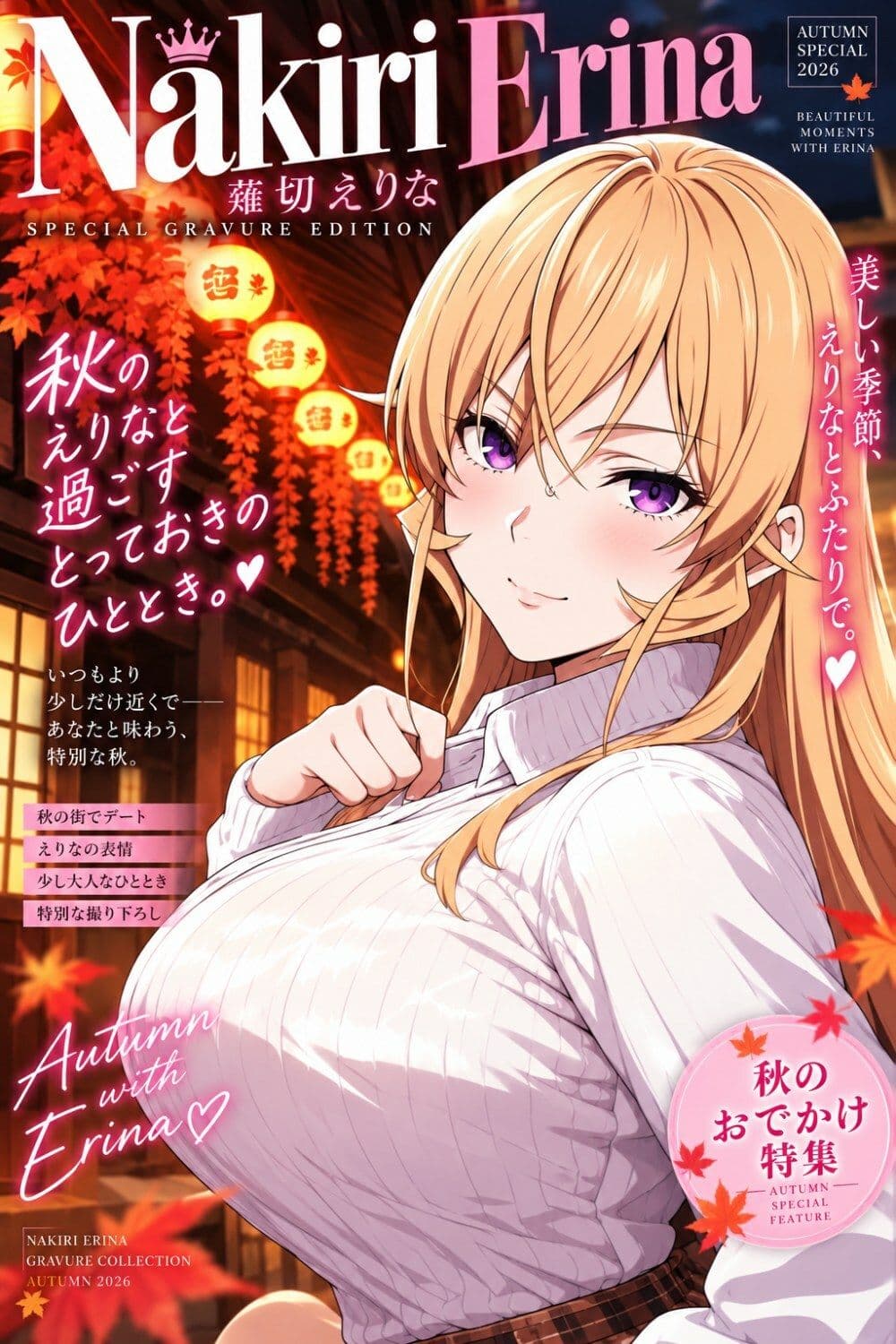 薙切えりなオータムグラビアコレクション サンプル6