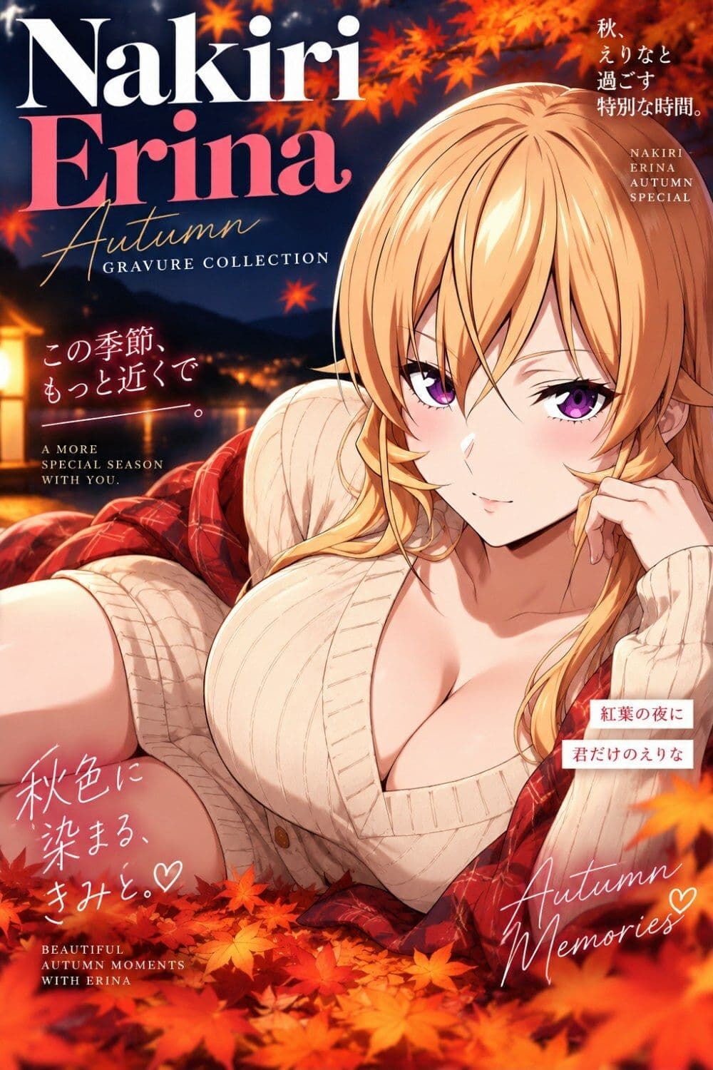 薙切えりなオータムグラビアコレクション サンプル9