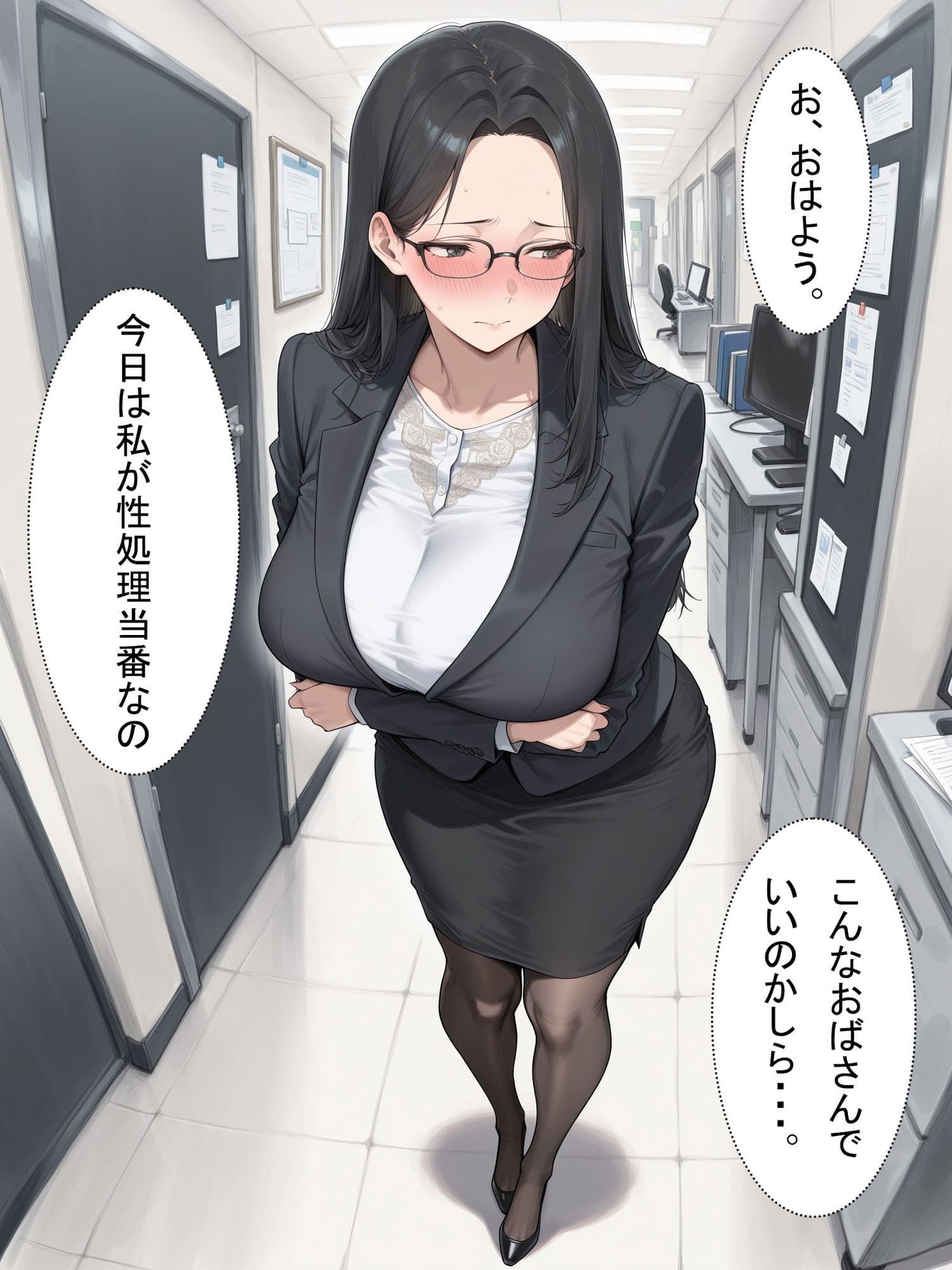 OLさんが都合よく性欲処理に使われてしまう話6 サンプル1