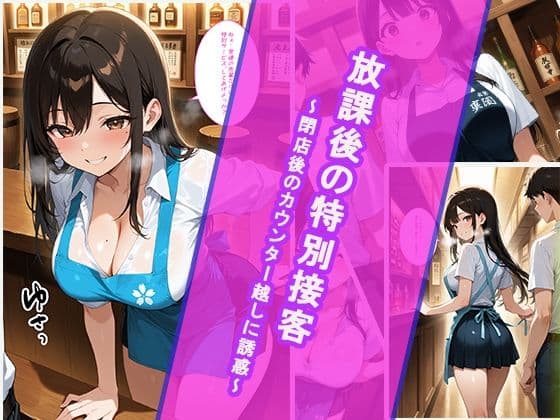 【大容量セット】常連客を惑わす看板娘〜ヒミツの接客 サンプル1