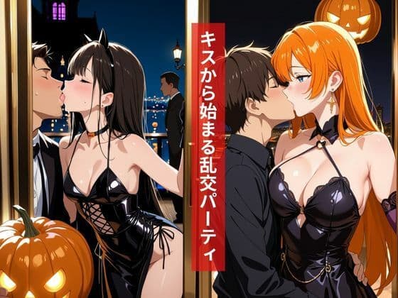 女子大生ハロウィン仮装乱交パーティーでJD達が乱れまくりヤリまくり サンプル2